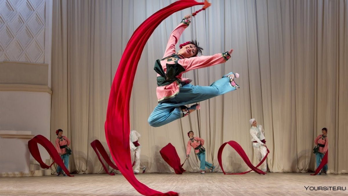 Китайский танец балет Игоря Моисеева