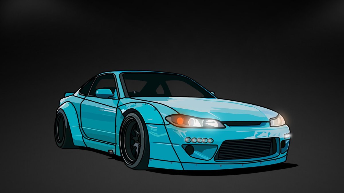 Nissan Silvia s15 неон
