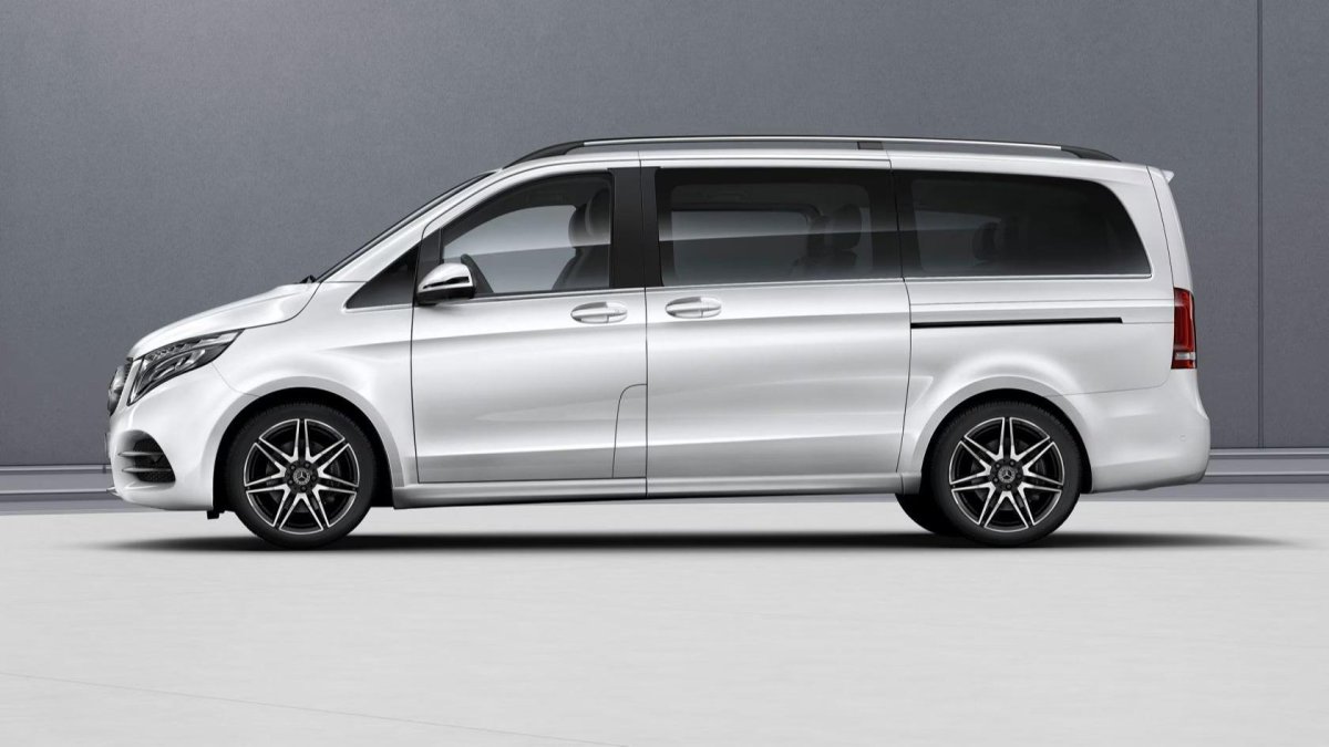 Mercedes v class 2020 сбоку