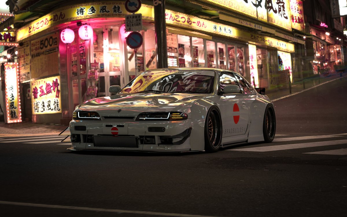 Nissan Silvia s14 animal Style