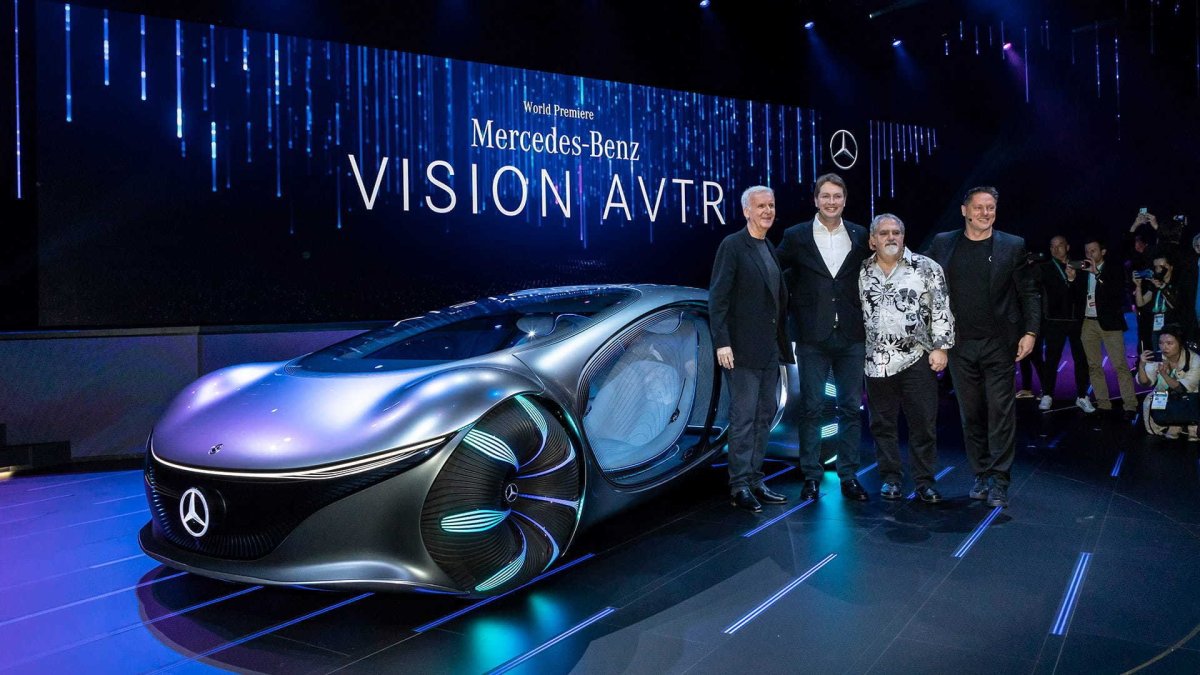 Электрокар Mercedes Vision