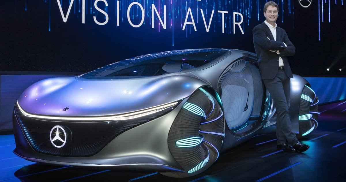 Mercedes. Benz. Vision. AVR. 2020. Салон