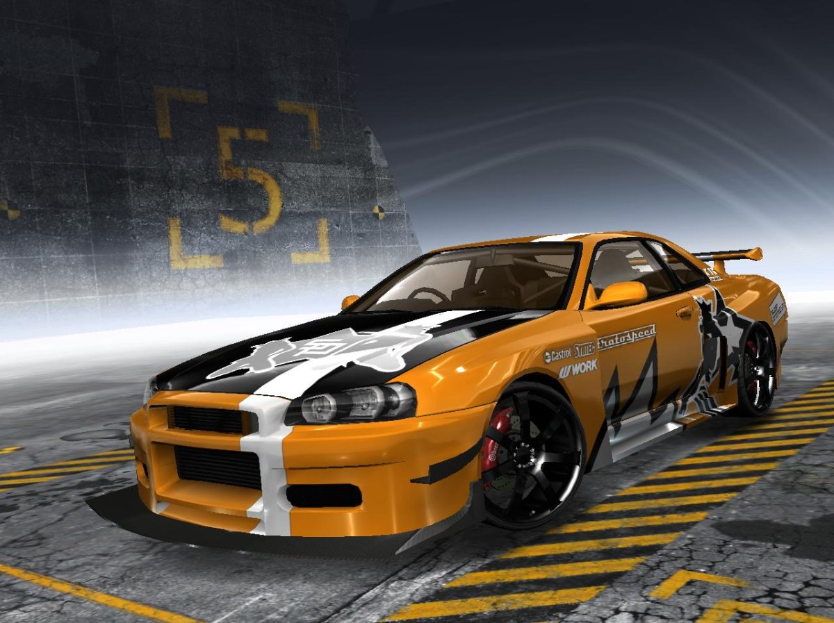 Nissan Skyline GTR r34 NFS