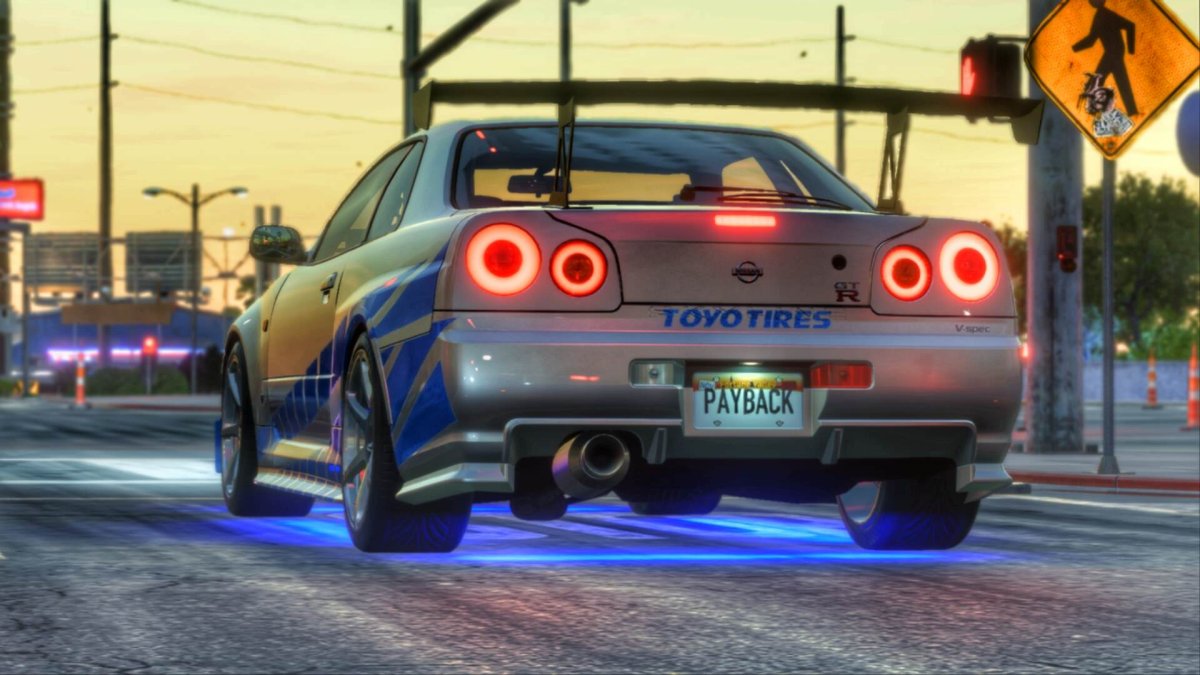 Nissan Skyline r34 NFS Payback