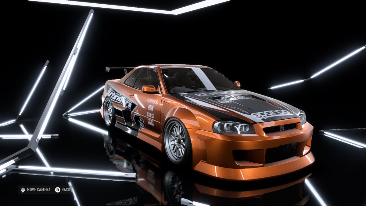 Nissan Skyline r34 Эдди NFS Underground