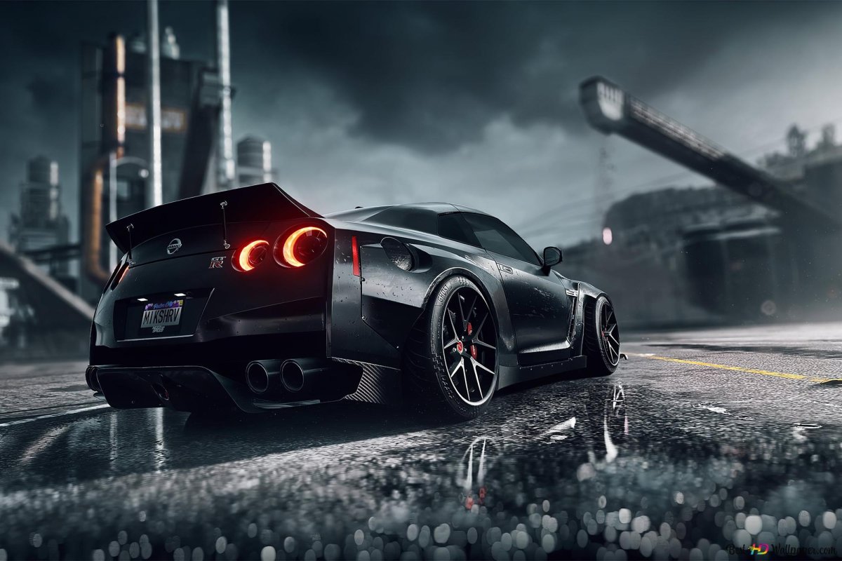 Nissan GTR r35 4к