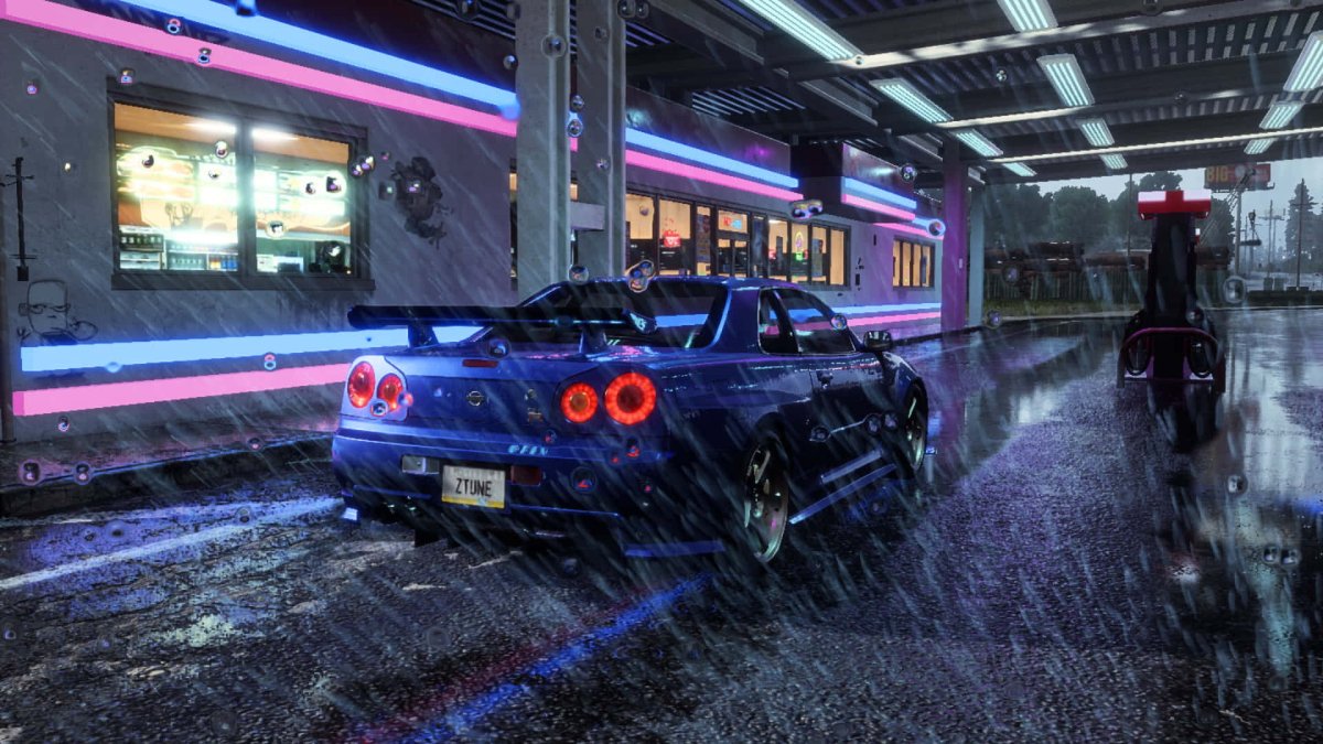 NFS Heat Skyline r34
