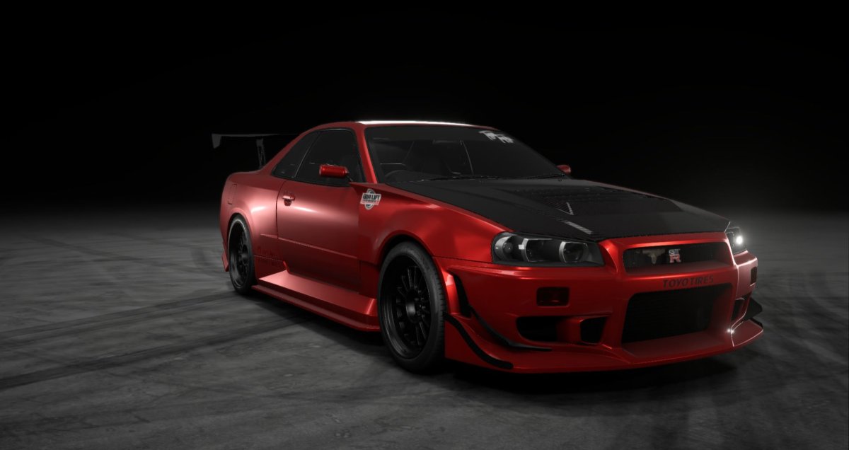 Nissan Skyline GTR r34 Тайлера Моргана