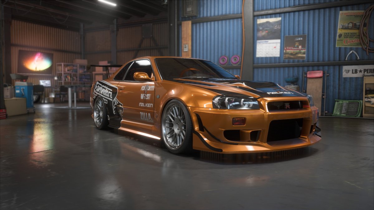 Nissan Skyline GTR r34 NFS
