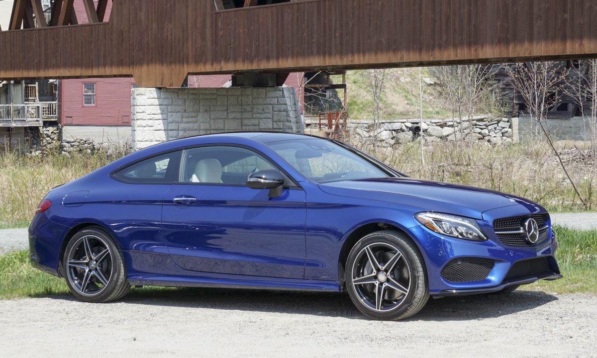 Mercedes c 180 Coupe Blue