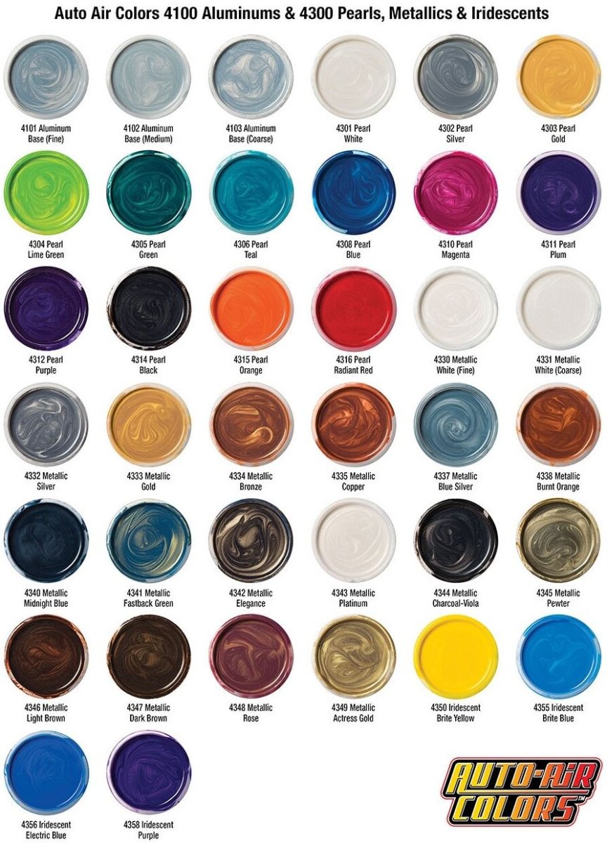 Car Paint Colors металлик