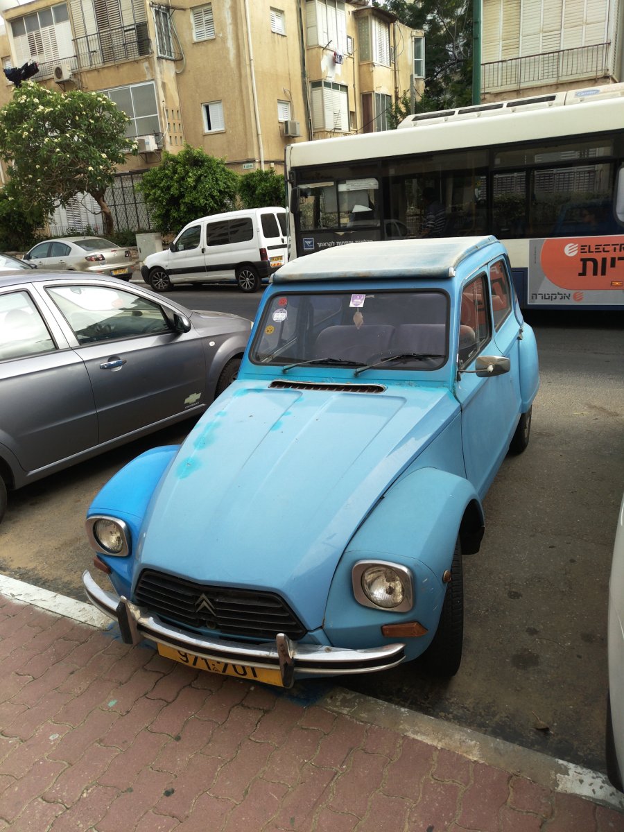 Машины в Израиле
