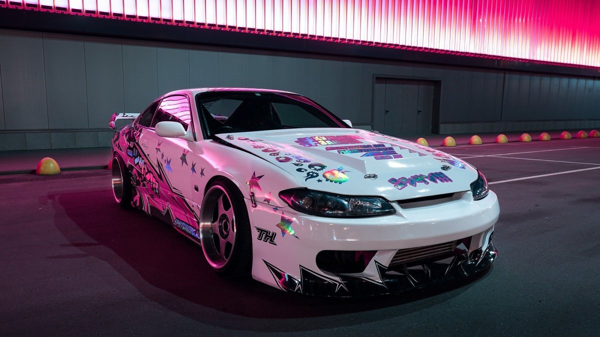 Nissan Silvia s15 Королева дрифта