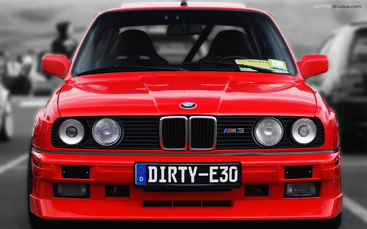 BMW m3 e30 Red