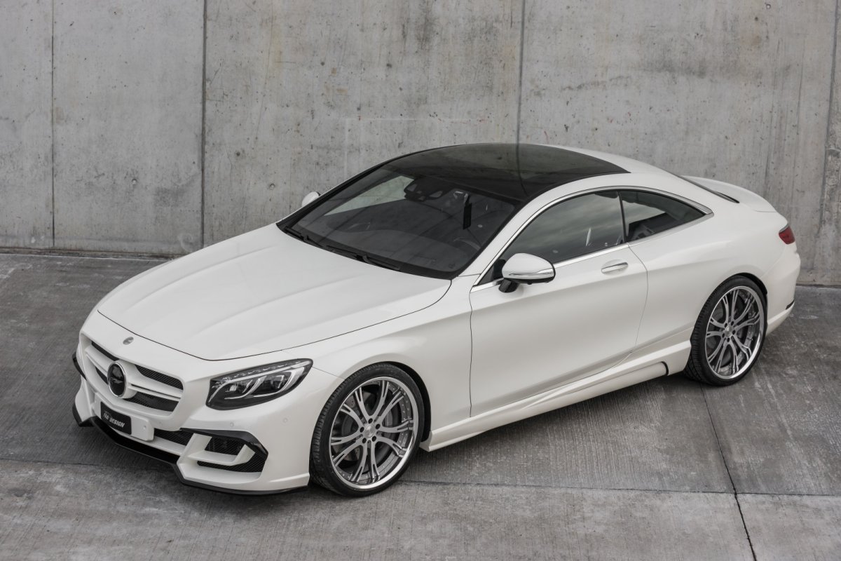 Mercedes s-CL AMG Coupe 2014 белый