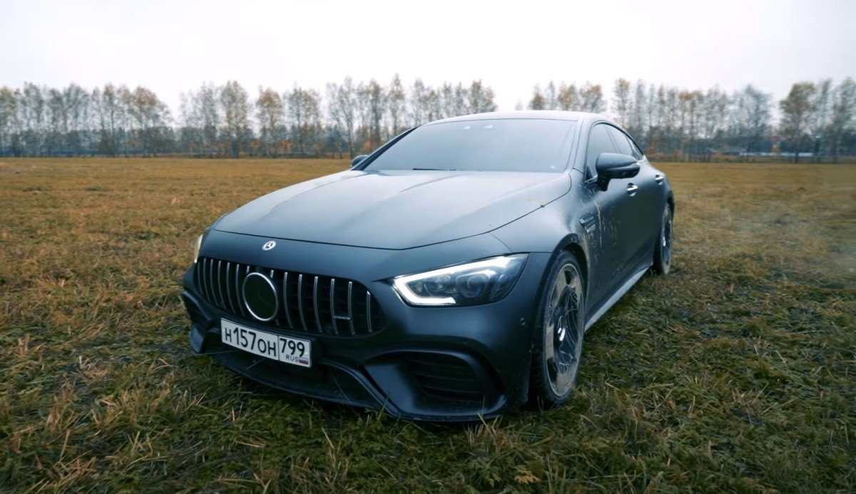 Mercedes AMG gt 63s Литвин