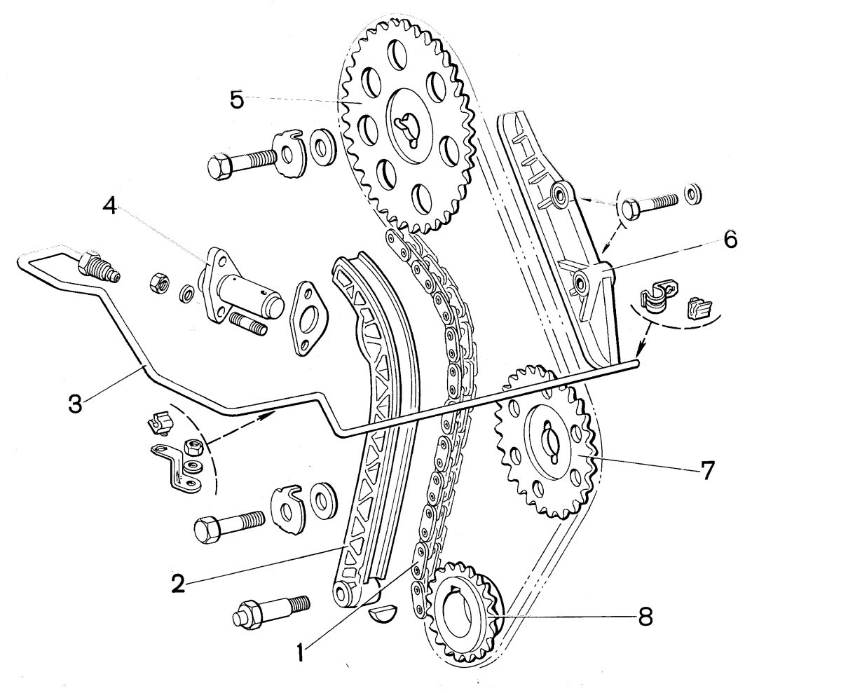 Схема ГРМ Нива Шевроле