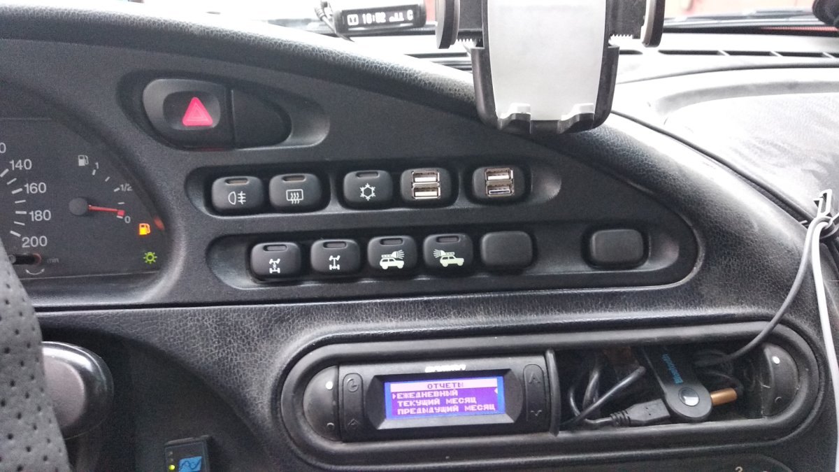Кнопки Нива Шевроле 2005