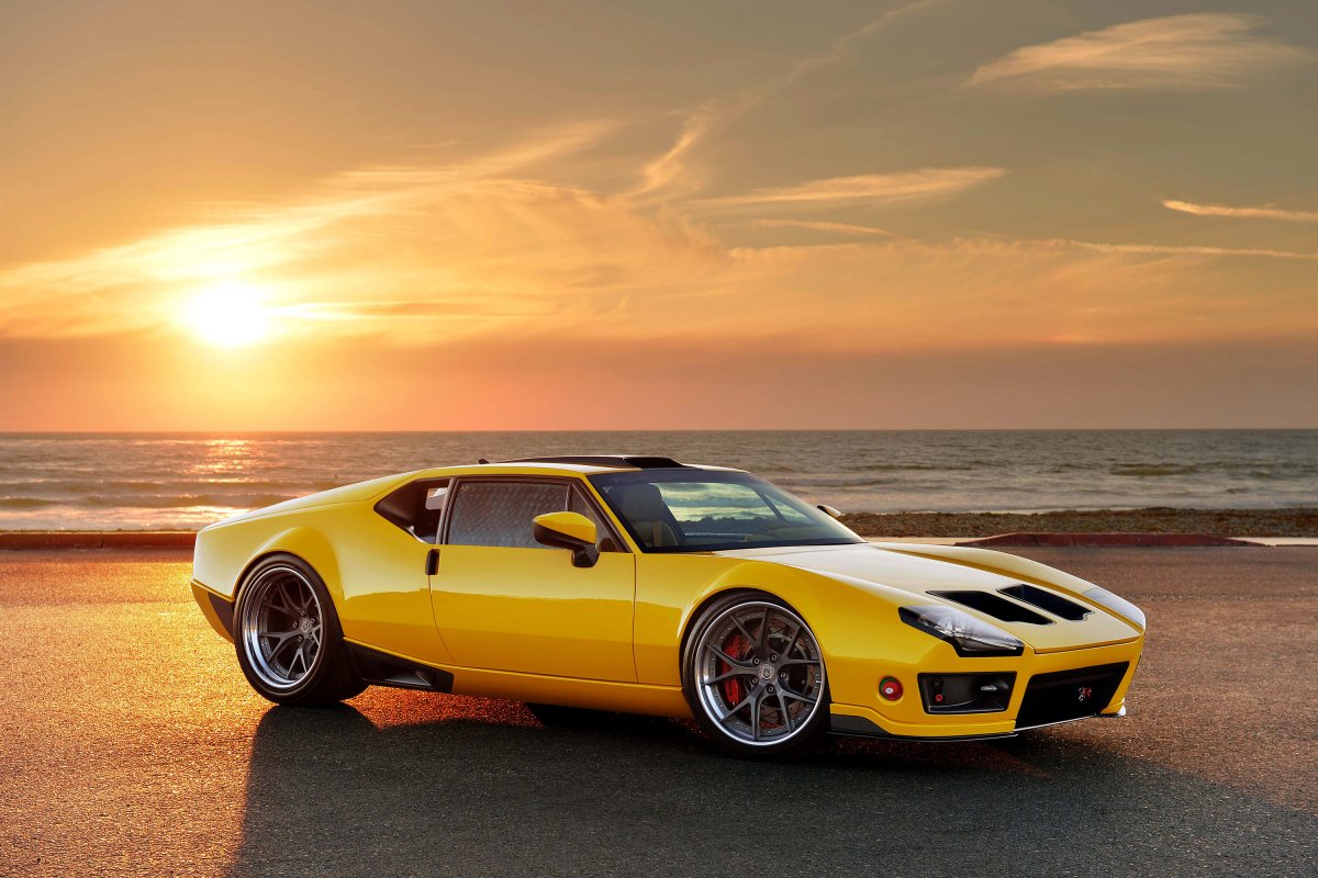 De Tomaso Pantera Yellow