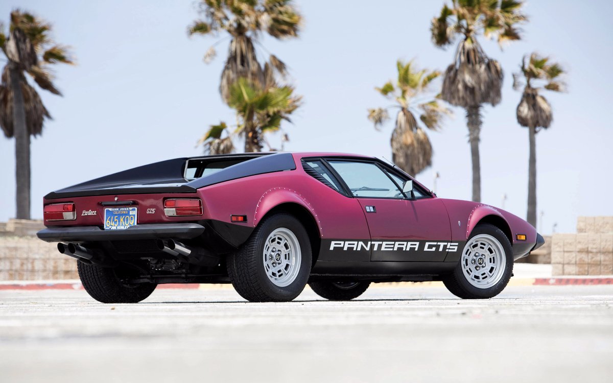 De Tomaso Pantera GTS Red 1974