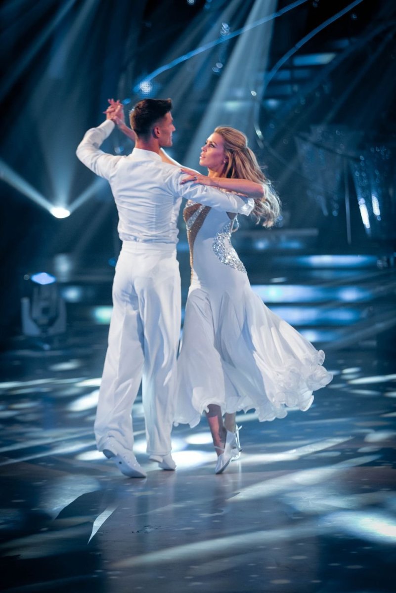 Abbey Clancy & Aljaz