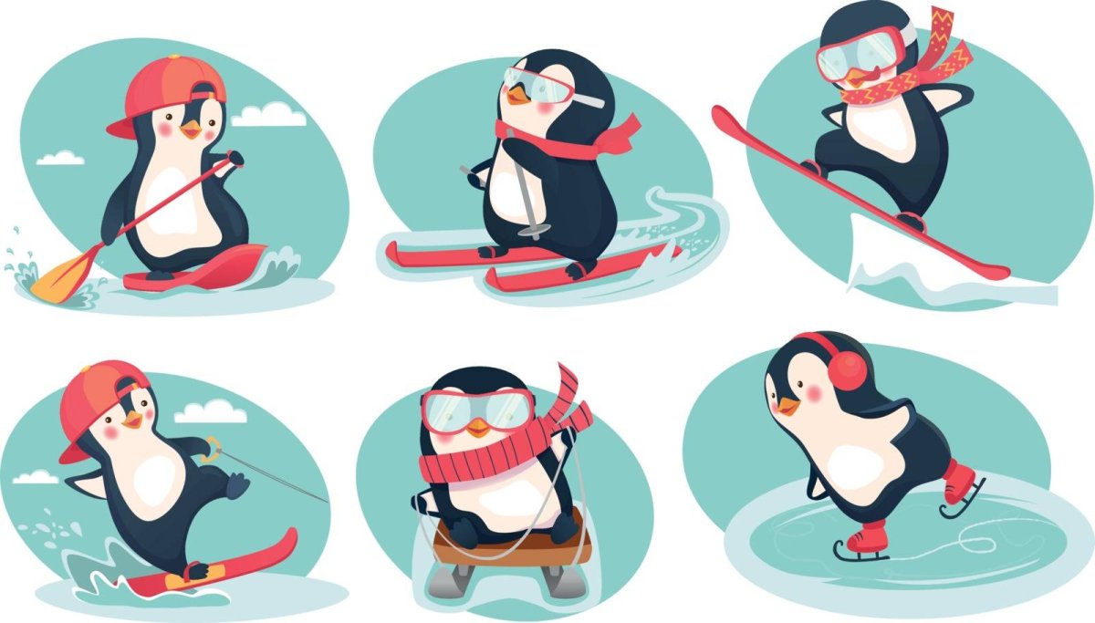 Пингвин спортсмен