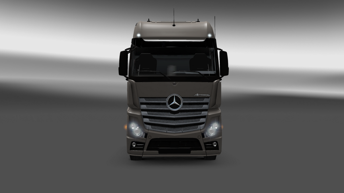 Mercedes Actros mp4 Black