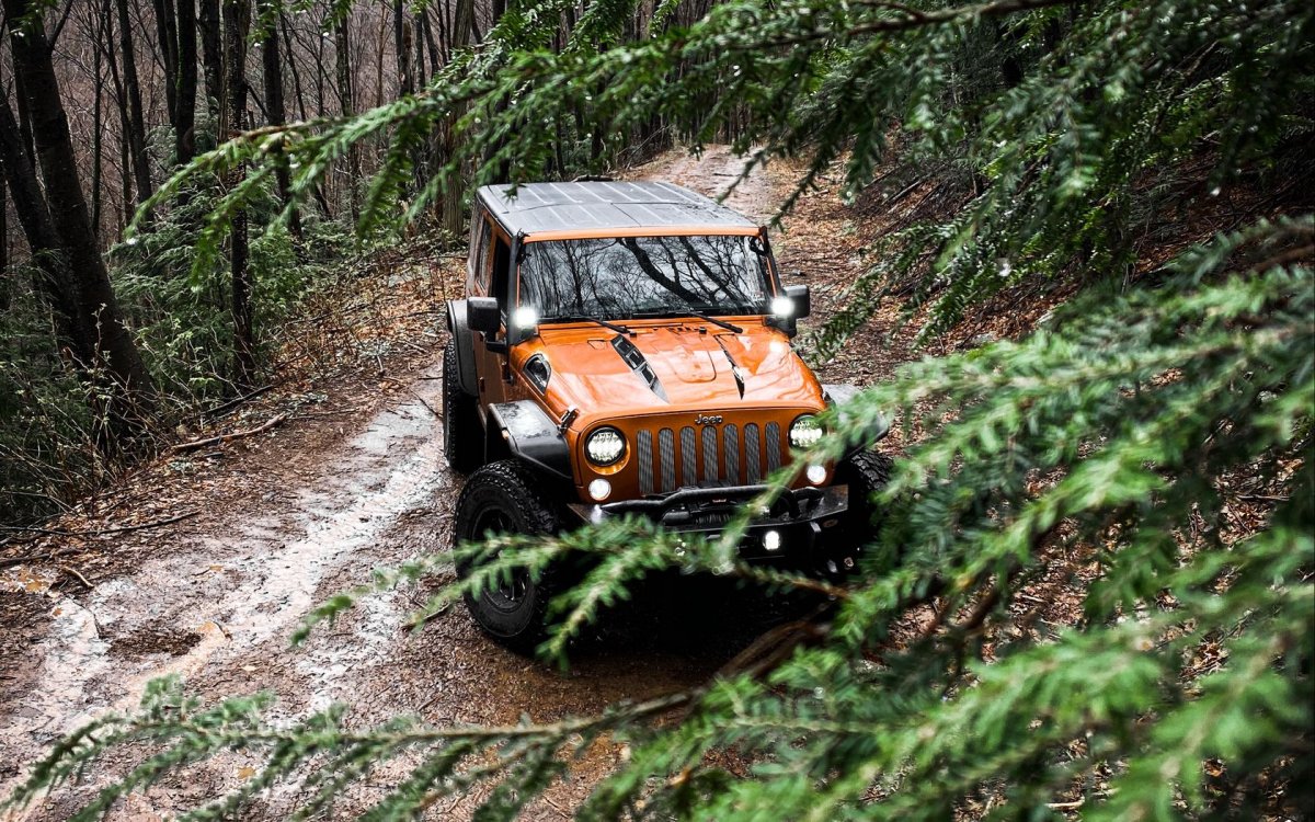 Обои 9:16 Jeep Wrangler