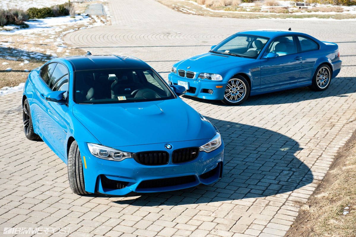 BMW m4 Laguna Seca Blue