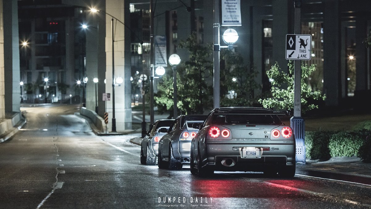 Nissan Skyline r34 gt-r Night