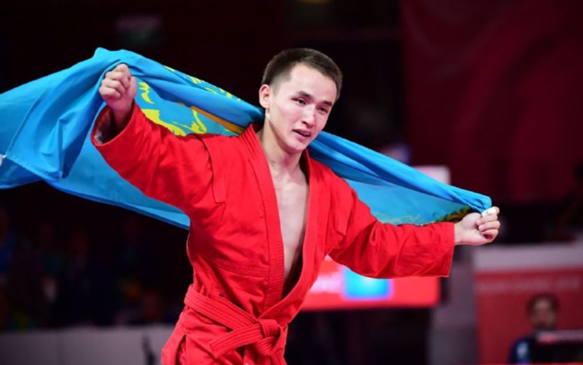 Казахи самбо чемпионы