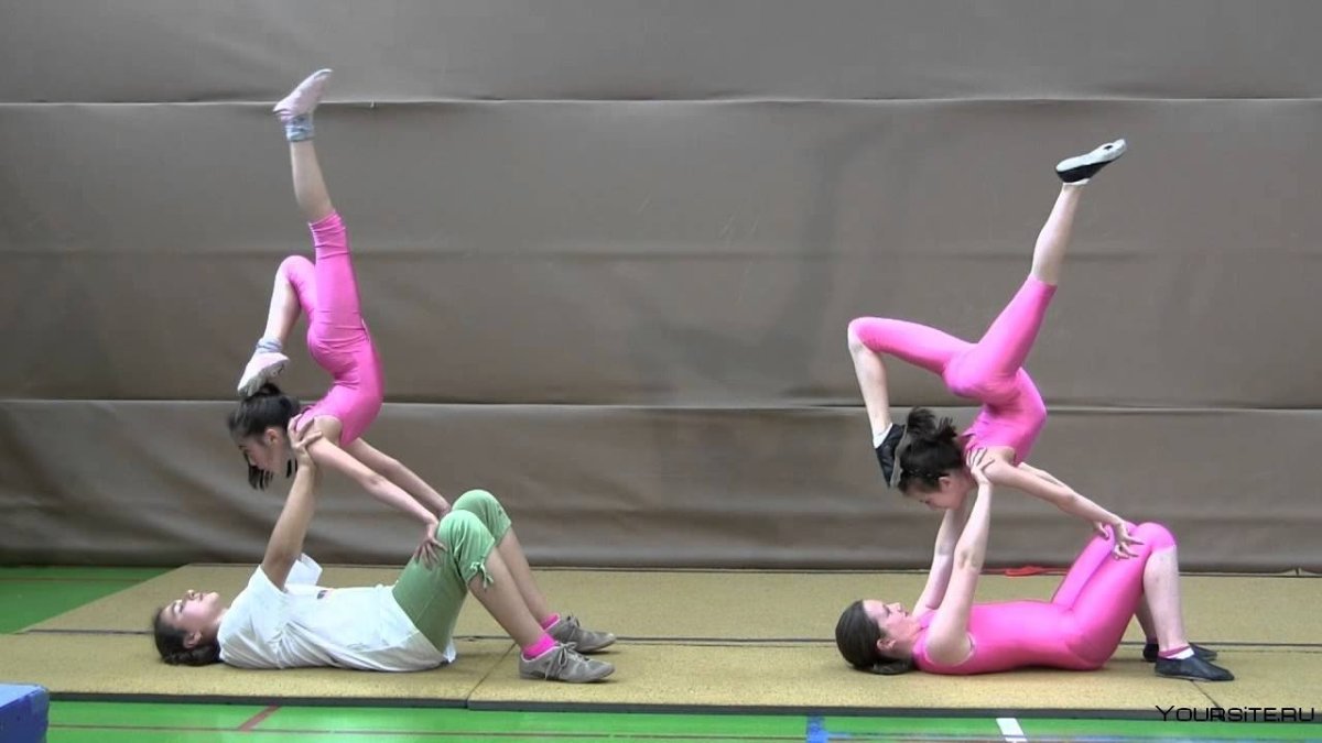Гимнастические трюки для детей