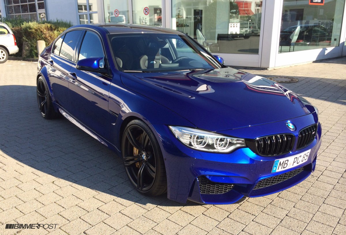BMW b51 San Marino Blue