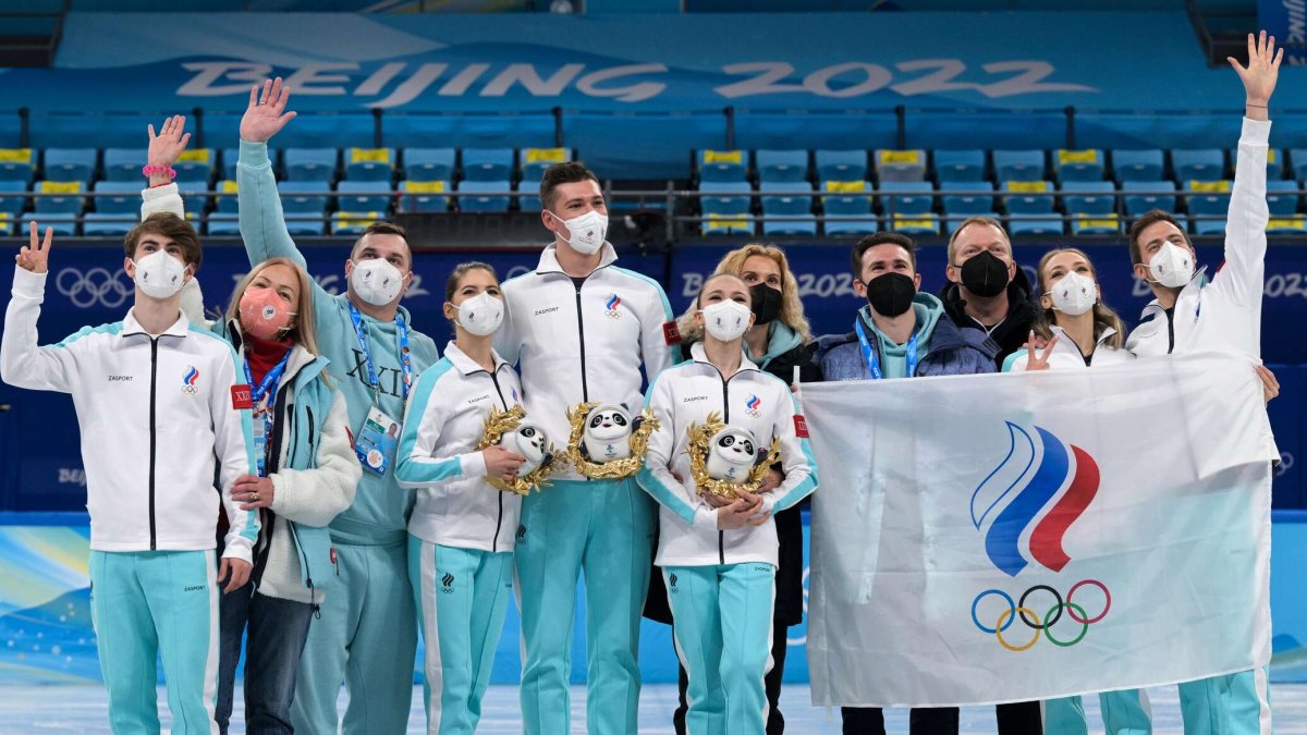 Русские фигуристы на Олимпиаде 2022