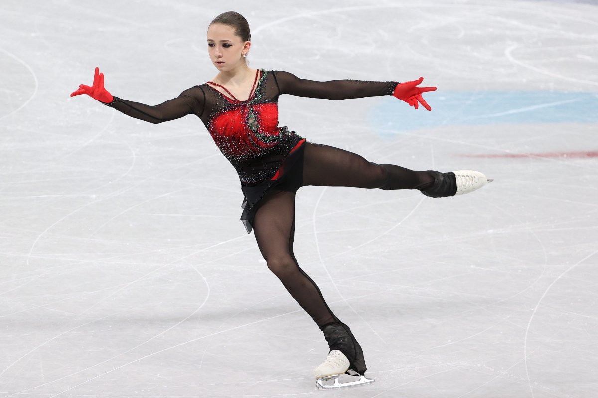 Фигуристка Камила Валиева по фигурному катанию