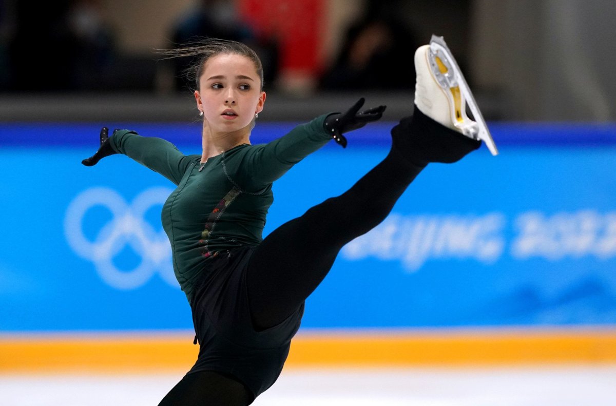 Камила Валиева олимпиада 2022