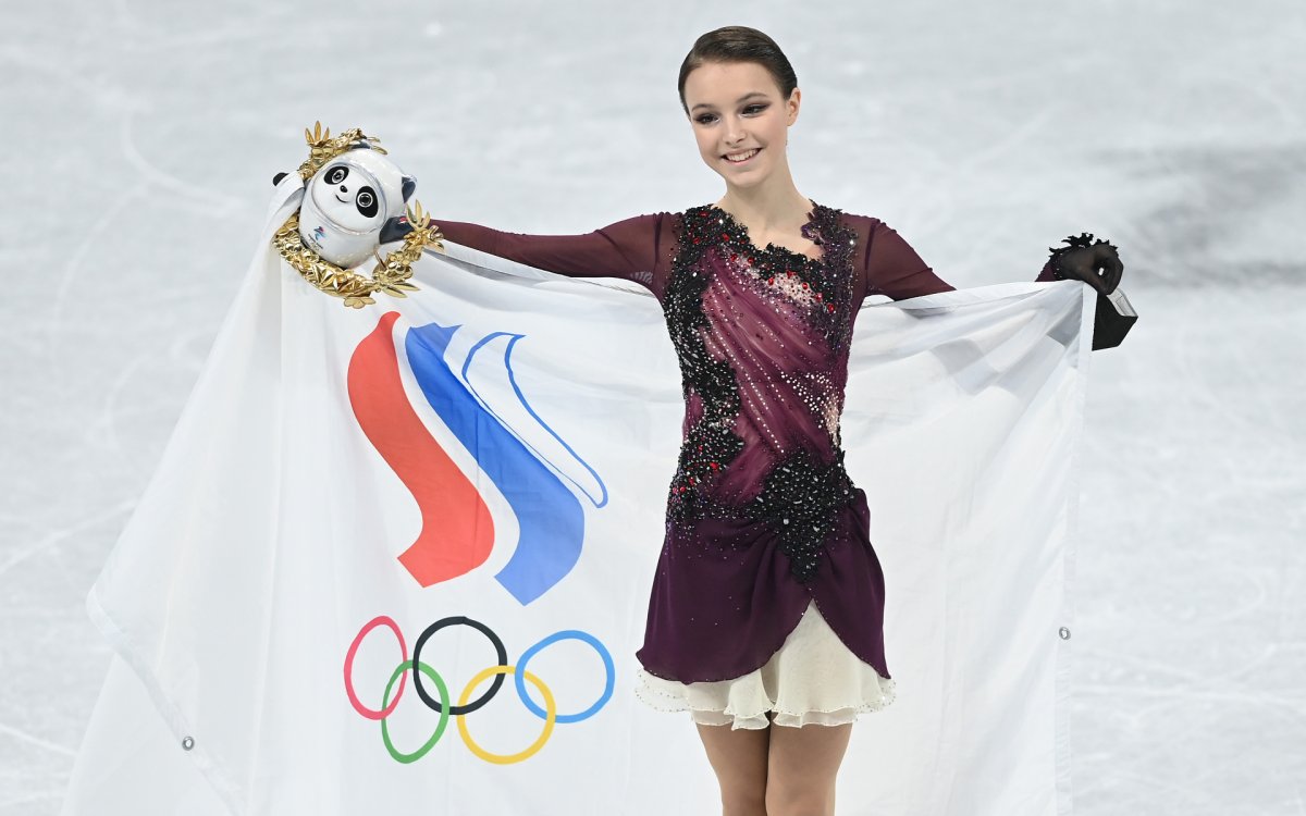 Анна Щербакова фигуристка Пекин 2022