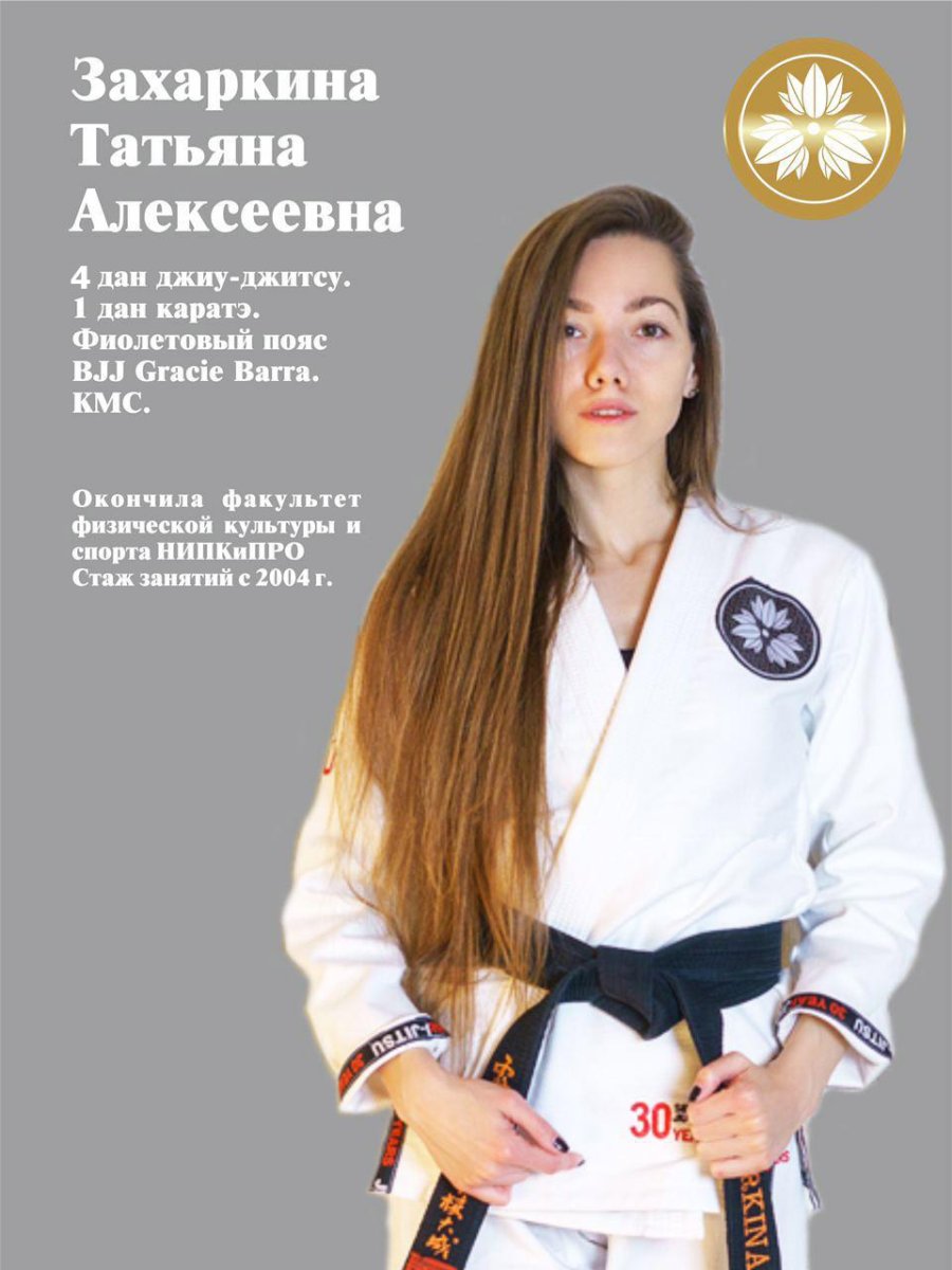 Захаркина Татьяна Алексеевна джиу-джитсу