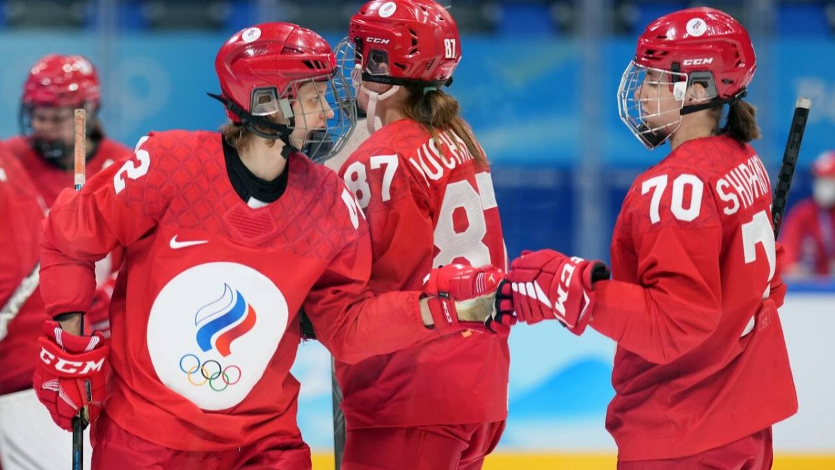 Женская хоккейная сборная России на Олимпиаде 2022