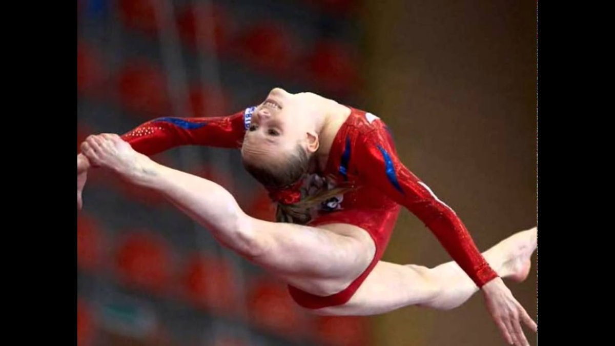 Анна Дементьева спортивная гимнастика 2008