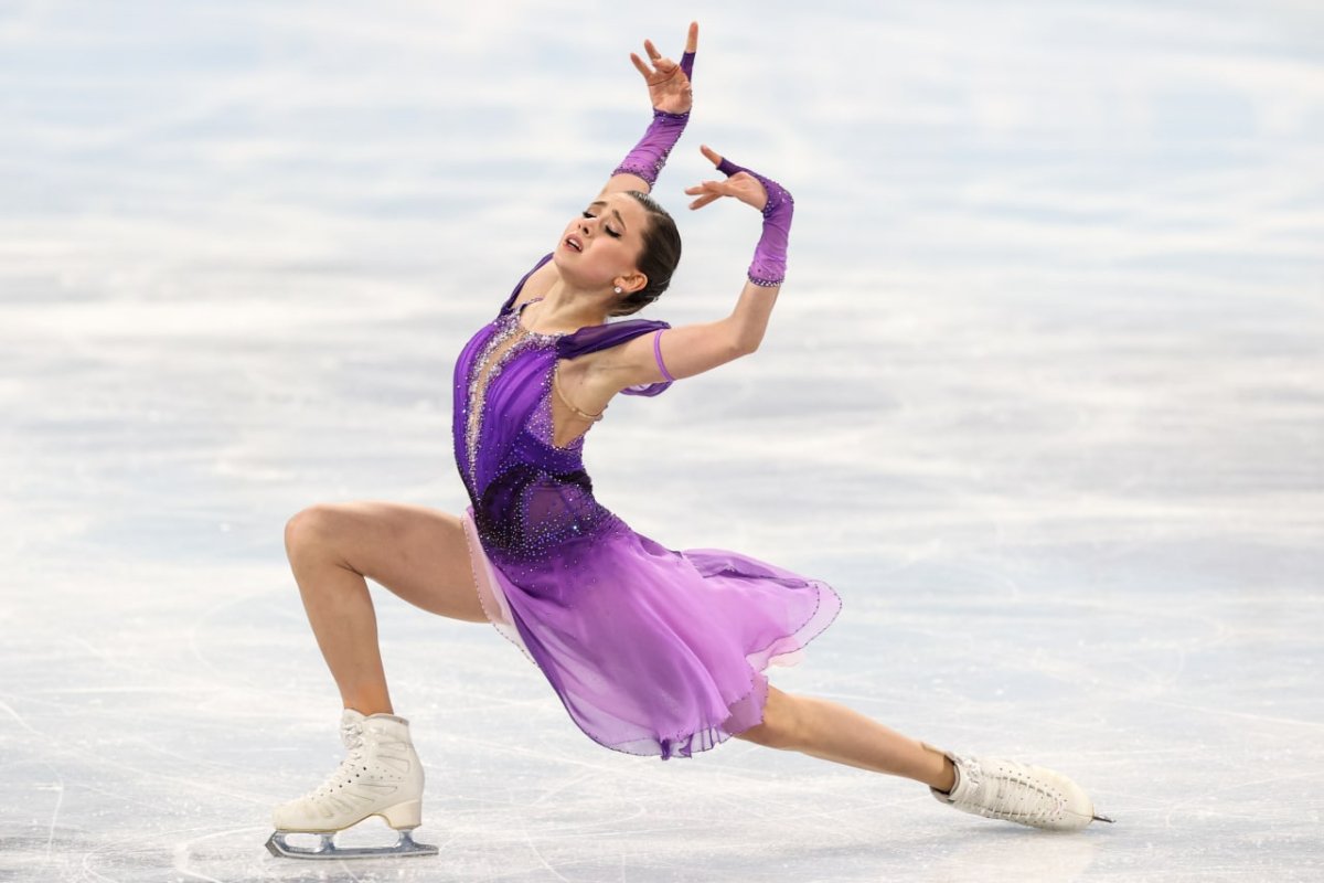 Камила Валиева короткая программа Пекин