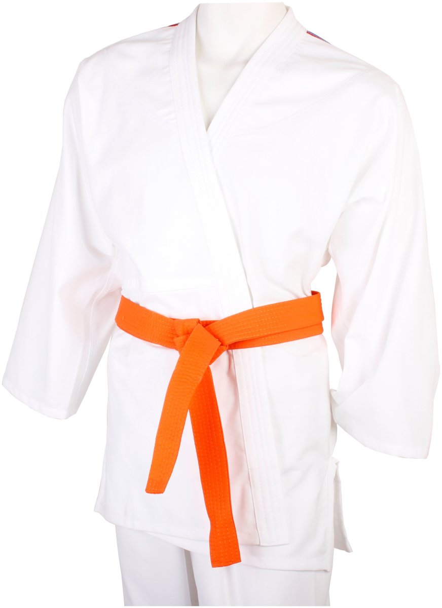Пояс для кимоно оранжевый