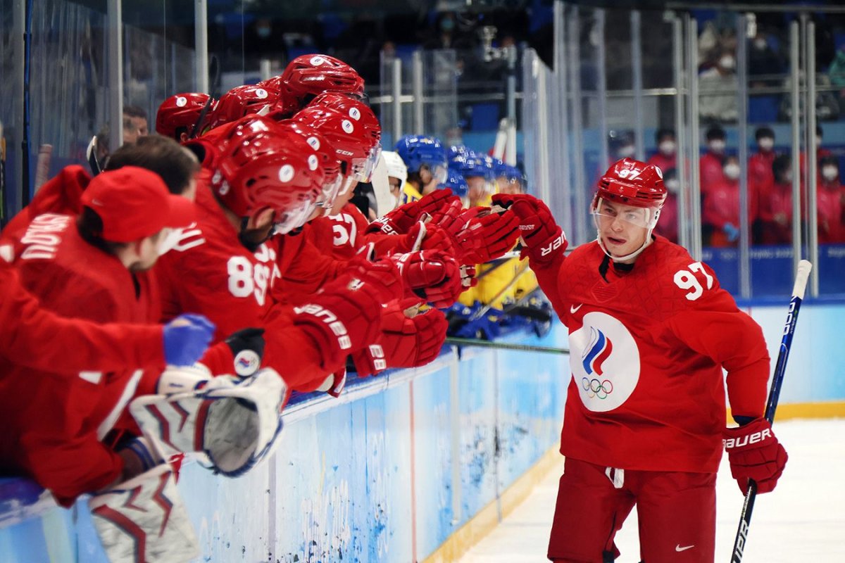 Сборной России по хоккею на Олимпиаду 2022