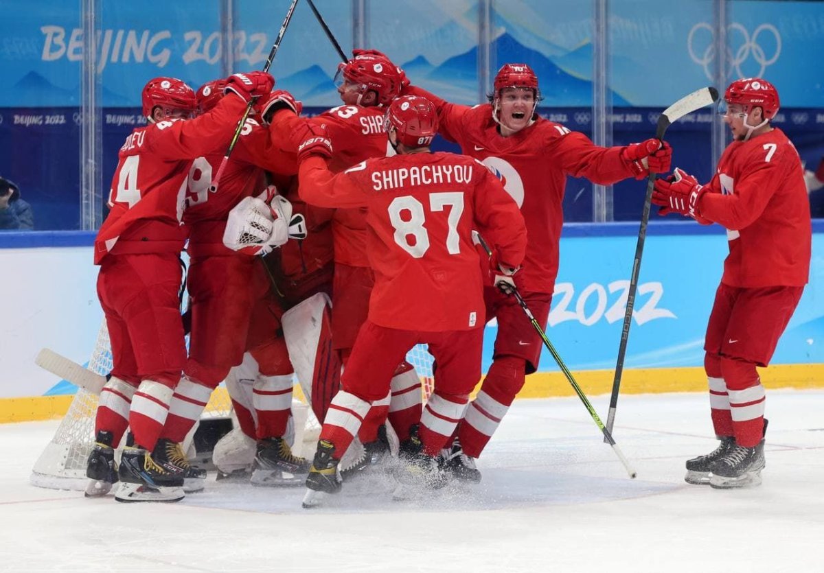 Хоккей Россия Швеция олимпиада 2022 Пекин
