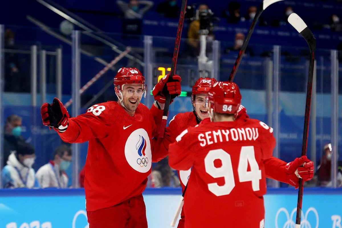 Хокейная команда России на Олимпийские играх 2022