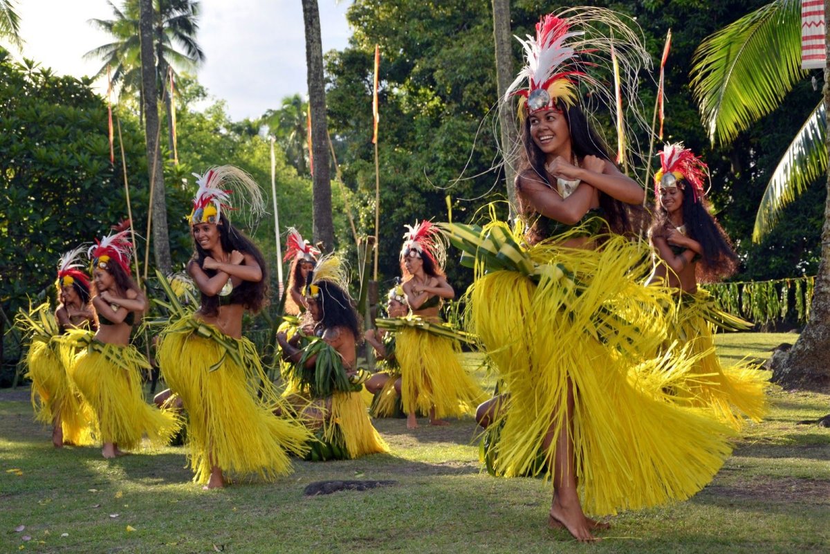 Танцы народов Полинезии