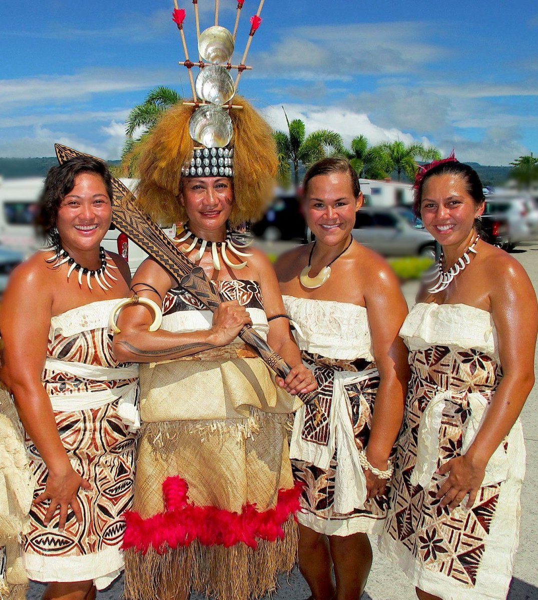 Самоанцы жители острова Самоа