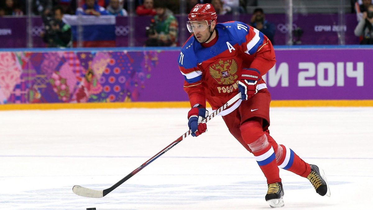 Хоккей Россия Илья Ковальчук