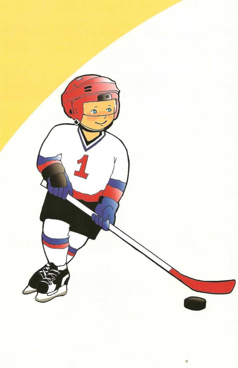 Рисунок на тему хоккей