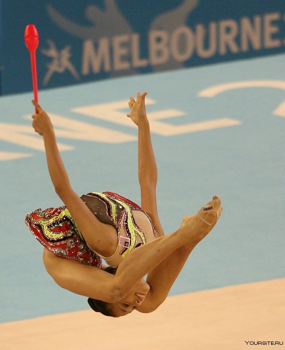 Художественная гимнастика прыжок Утяшева